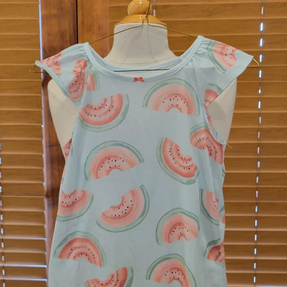 🧡🩵EUC~ TWO CARTER'S GIRLS NIGHTGOWNS (2) - Picture 5 of 13